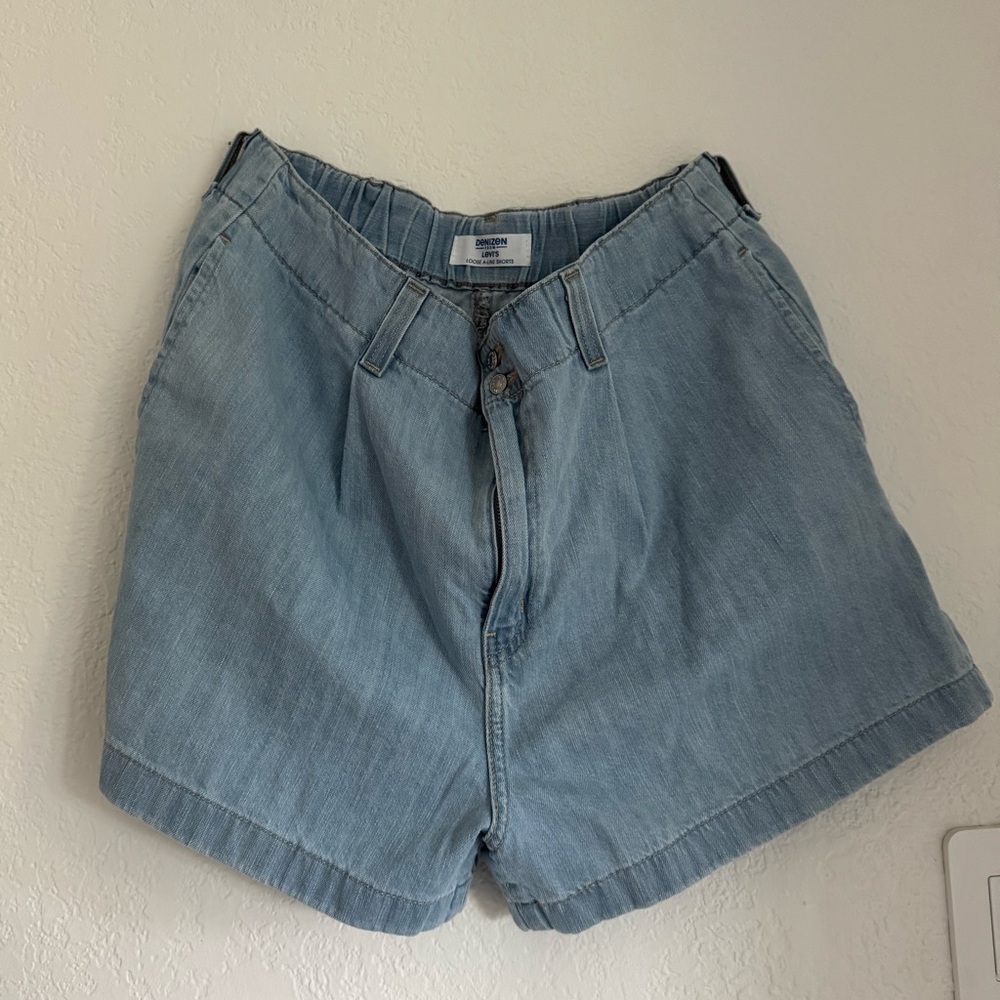 Levi's Blue Jean Shorts